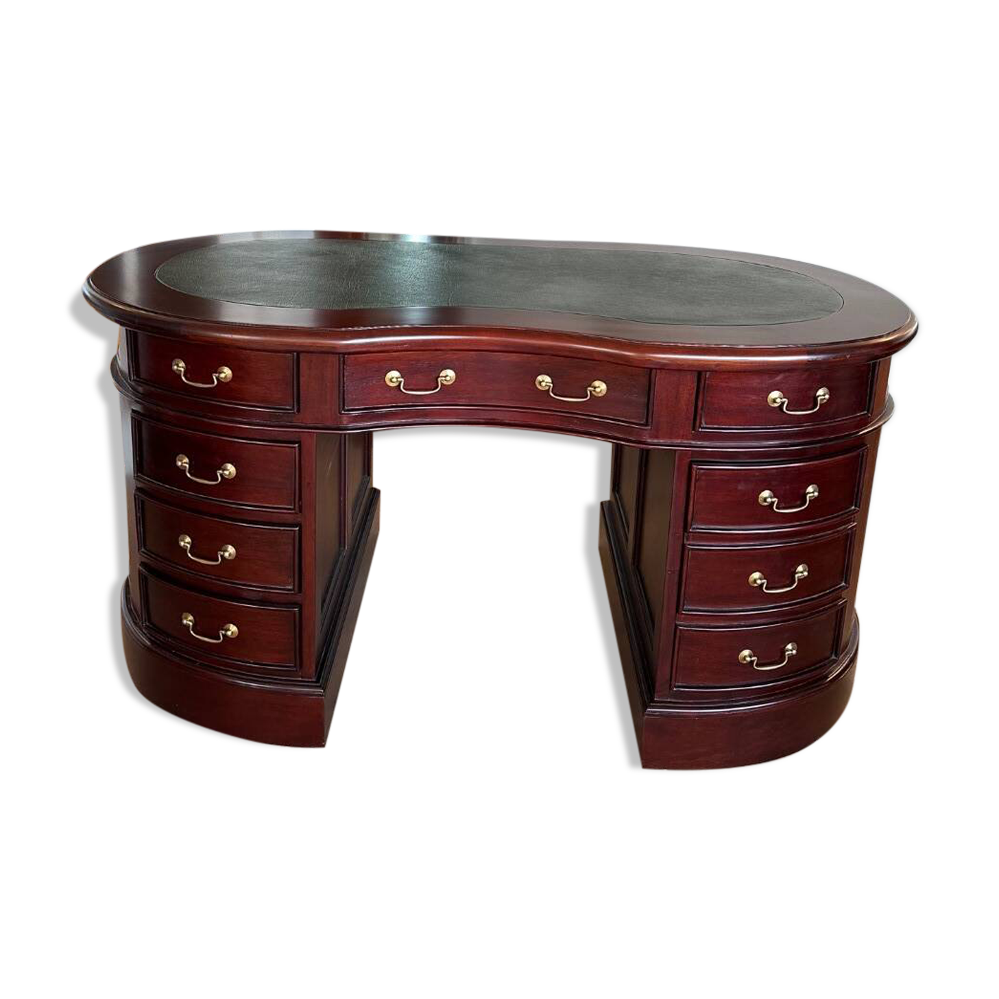 Kidney shaped desk