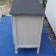 Sideboard style Louis XV light gray