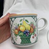 Large cup and saucer Villeroy & Boch