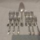 Frionnet rocaille silver metal cake forks 12 cake forks