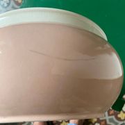Villeroy and Boch powder pink salad bowl.