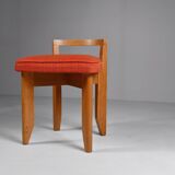 Chaise Boudoir "Rubercrin" de Guillerme et Chambron pour Votre Maison. années 1950