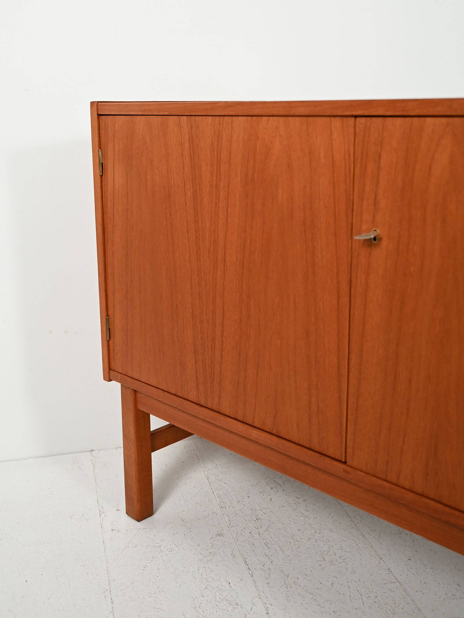 Scandinavian geometric sideboard from the 1960s