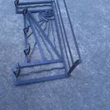 Art Deco wall coat rack