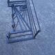 Art Deco wall coat rack
