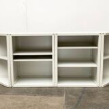 Postmodern profile systems Cabinets and shelves by Elmar Flötotto for Flötotto, Germany, 1980s, set of 5