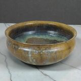 Stoneware salad bowl signed Anne Marie Sybesma De Bay, aka MIEP La Borne