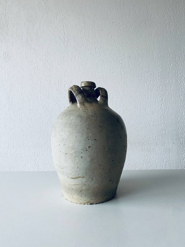 Grande cruche bohème en terre cuite