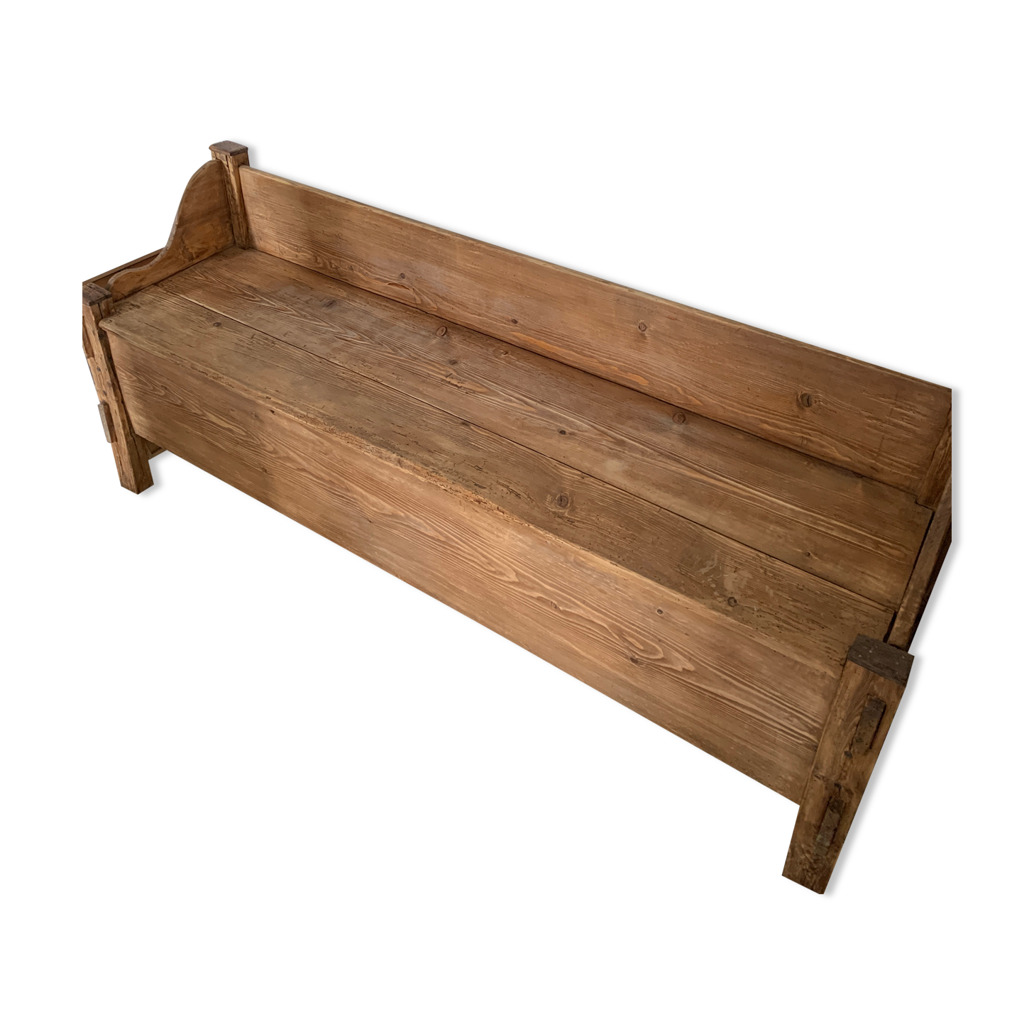 Wooden bench