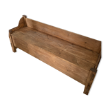 Wooden bench