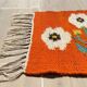 Rolakan wool carpet decoration tulips 46cm x 25cm