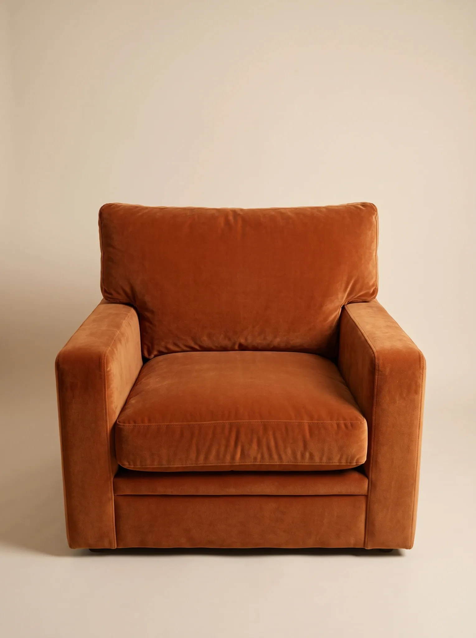 Fauteuil club contemporain - Refait à neuf