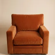 Fauteuil club contemporain - Refait à neuf