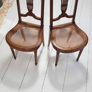 Louis XVI cane chairs
