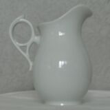 Pot a lait ou a creme porcelaine blanche