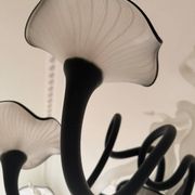 Lustre murano - moderne design - superbe - LED couleur chaude