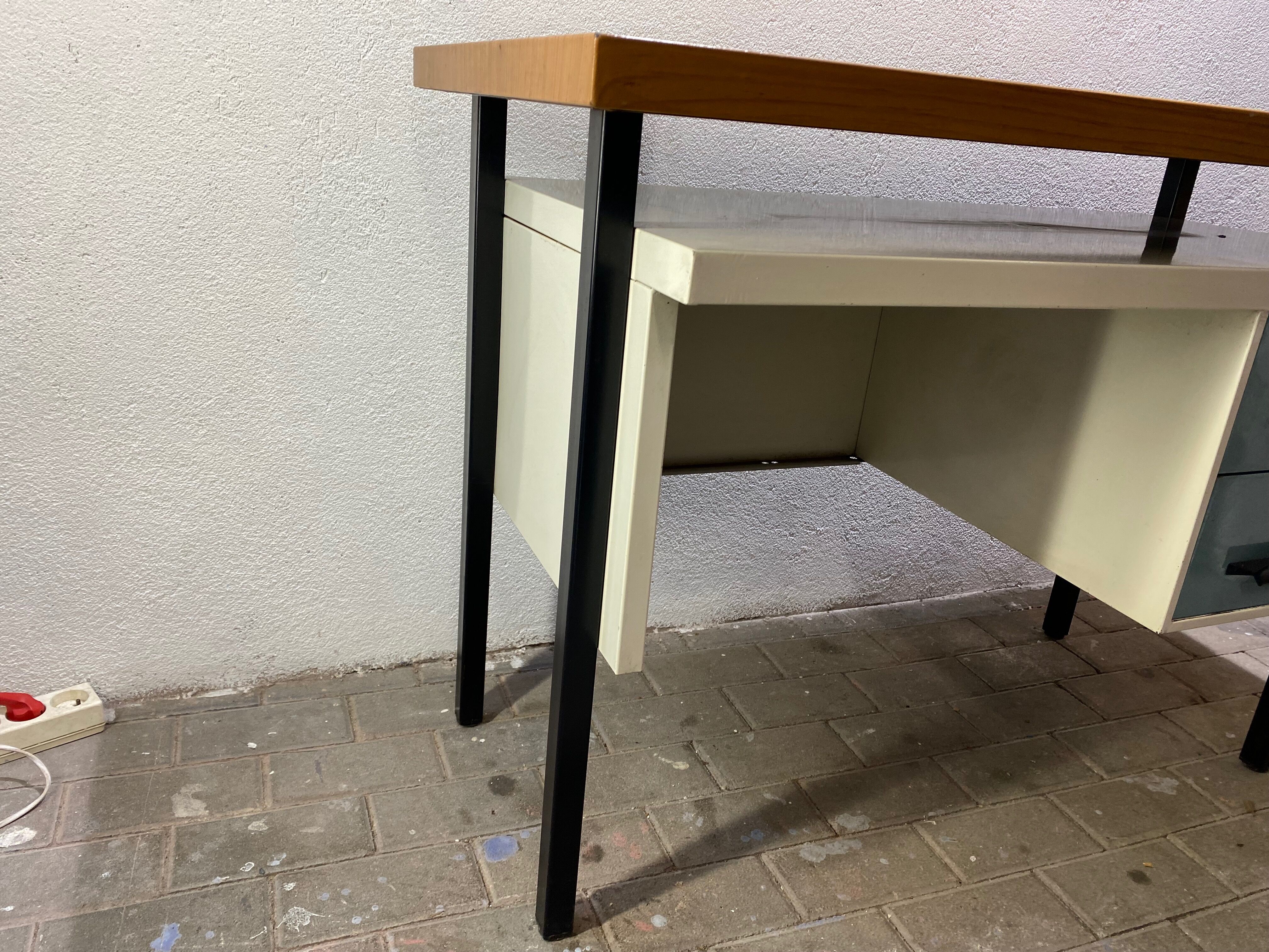 Metal industrial office by vintage behin 1960