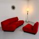 Modular design canapé Don Chadwick / Herman Miller vintage red