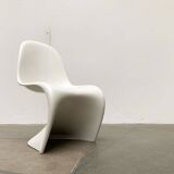 Panton side chairs from the mid-century by Verner Panton for Herman Miller, 1960s.