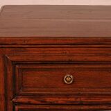 English oak chest of drawers, early 18th century