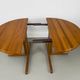 Table de Salle à Manger Ronde en Teck avec Extension, Danemark, années 1970