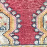 Tapis patiné orient laine fait mai 166 cm x 95 cm
