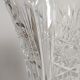Duo de vases en cristal français vintage