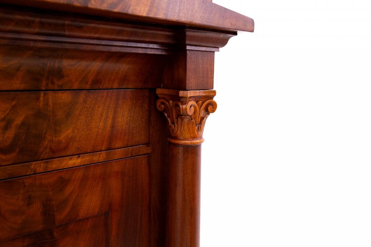 Biedermeier secretary, Western Europe, around 1840.