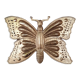 Vintage brass butterfly