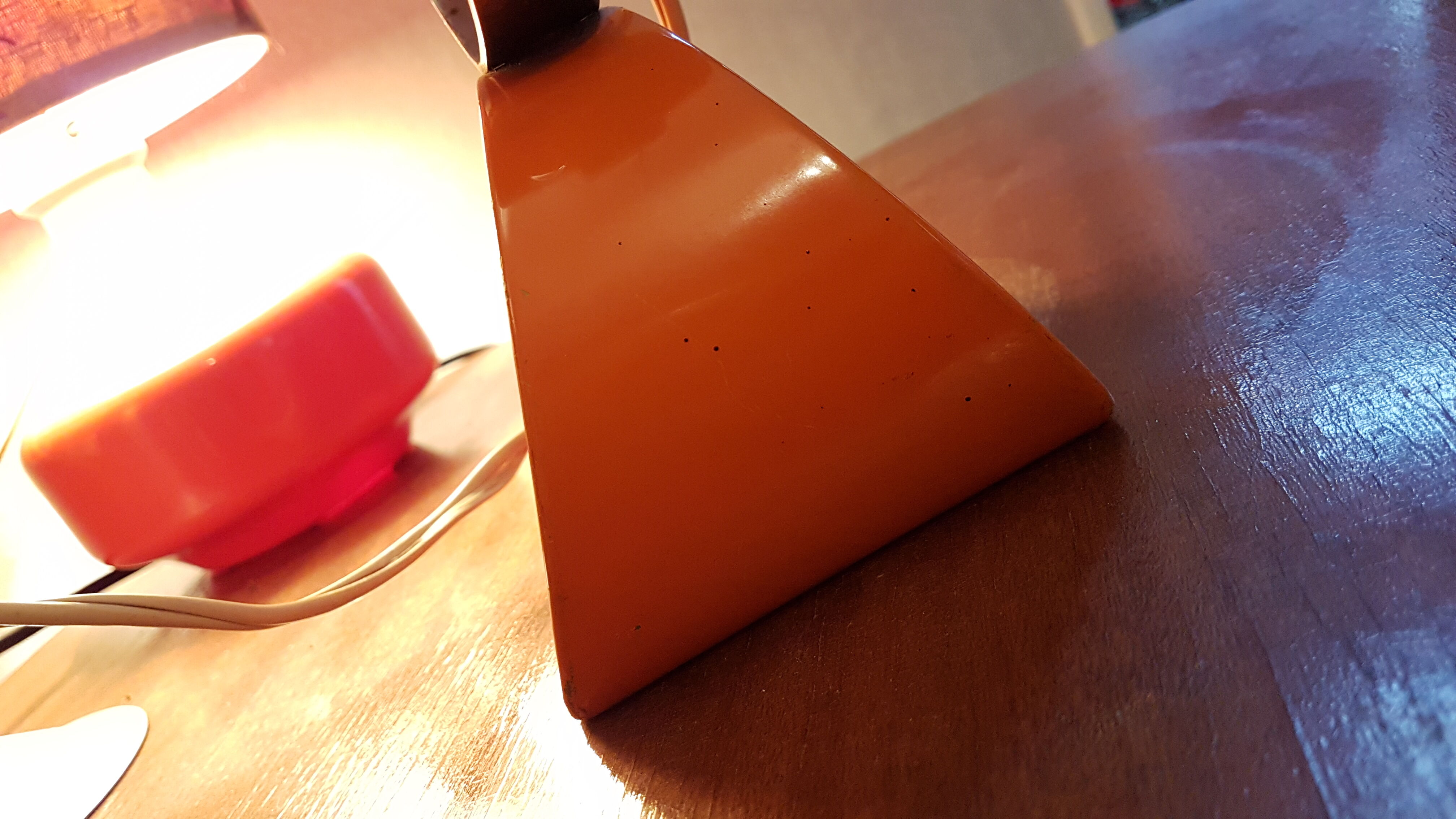 Lamp metal of the years 70