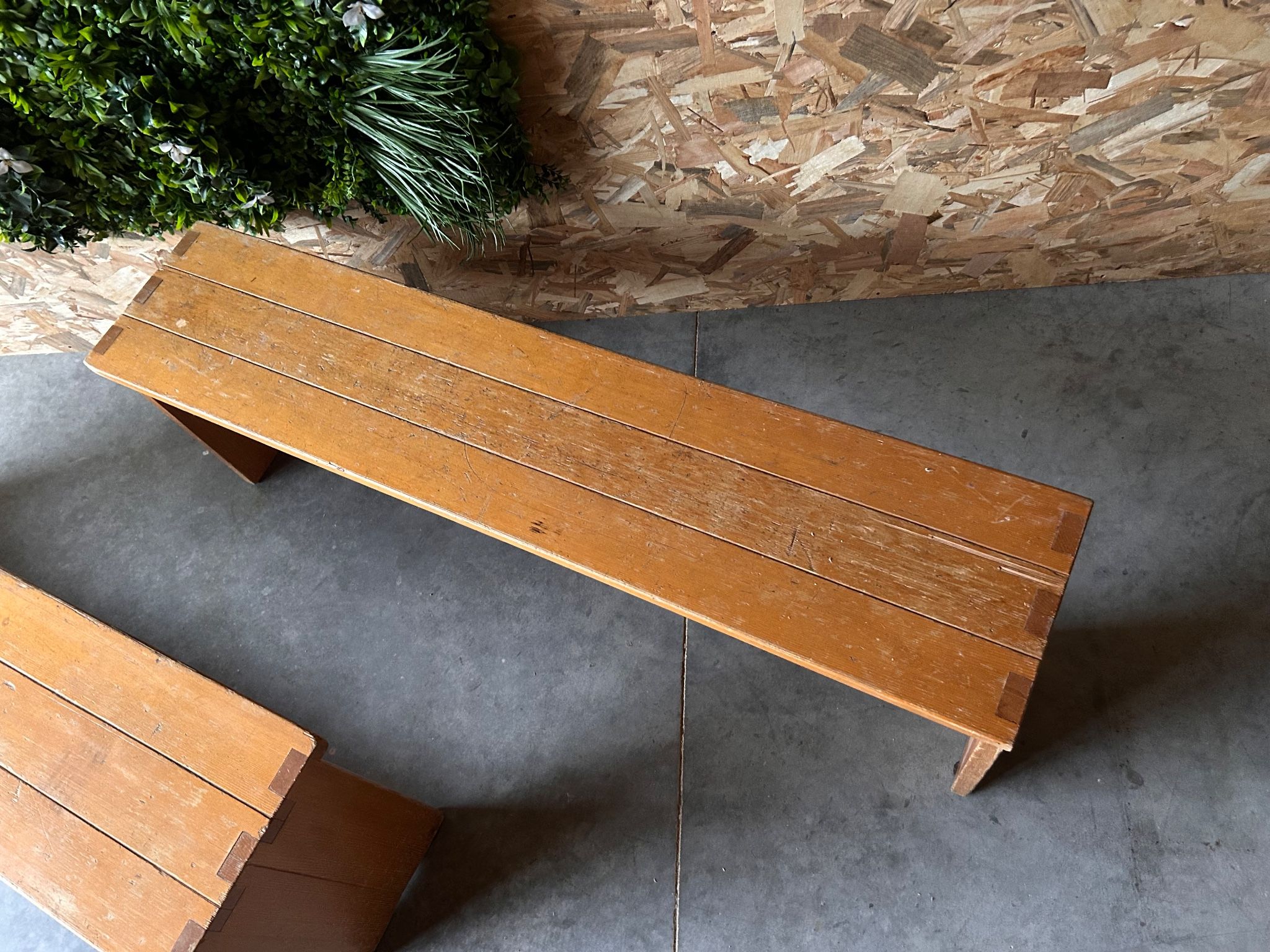 pair of benches the arcs house regain
