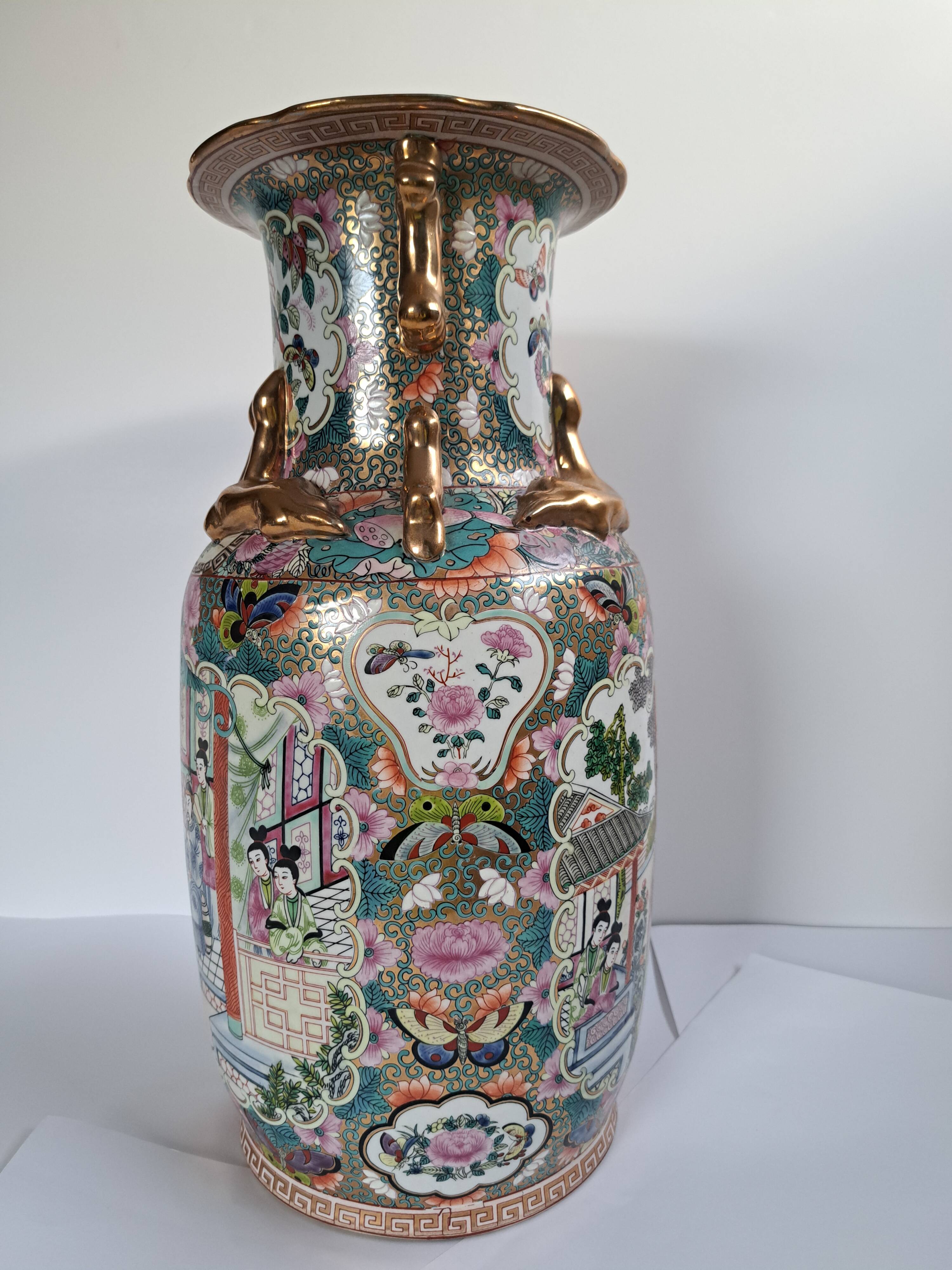 Vase en porcelaine de Chine Qianlong (1736–1795)