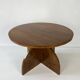 Modernist / Art Deco walnut occasional side table, circa 1930-50