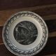 Lot of earthenware plates from Sarreguemines Nemrod