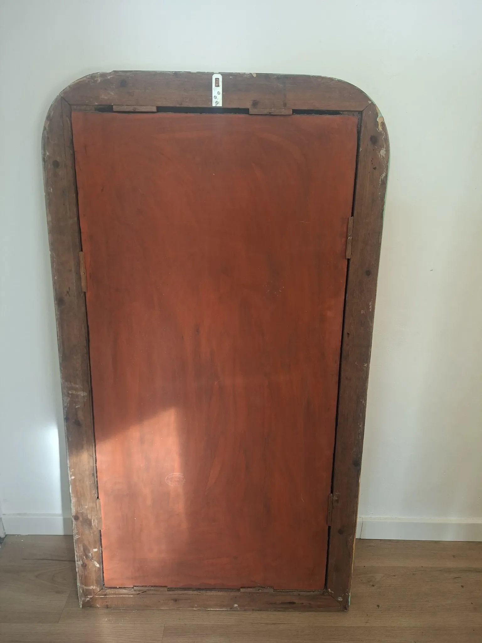 Large Louis-Philippe fireplace mirror, stamp 1899