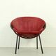 Balloon armchair by L. Erzeugnis for Lusch & Co, Germany, 1960s