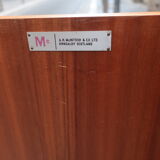 Enfilade Mcintosh teak of the 1960s