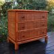 Commode rotin prestige par Maugrion pour Roche Bobois