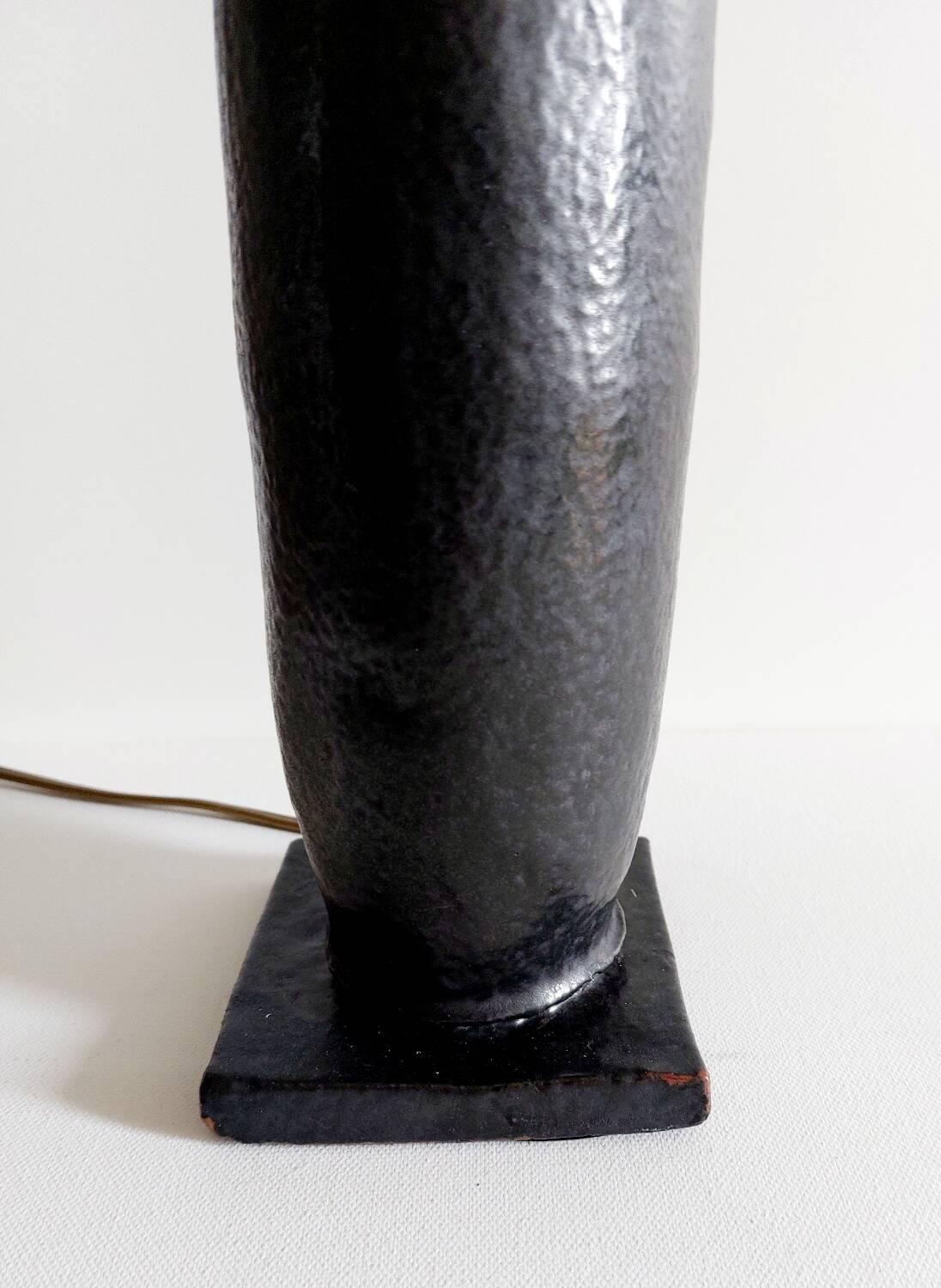 Vintage terracotta lamp