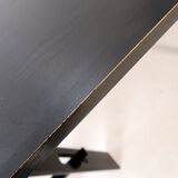 Wooden table by De Pas, D'Urbino, Lomazzi, produced by Acerbis, 1960s, Italy.