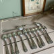 Set of 12 vintage soup spoons Arr deco Argental