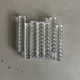 7 moulded glass knife rests