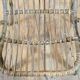 vintage italian rattan lounge chair