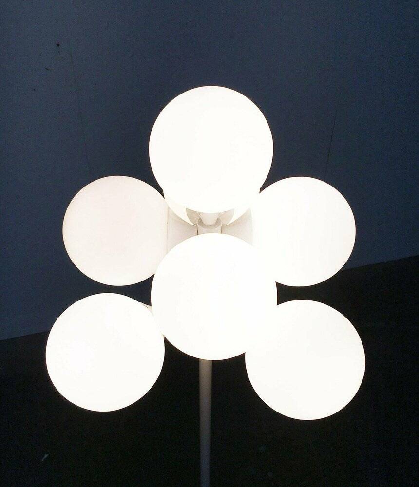 German space age Mid-Century floor lamp by Kaiser Leuchten, 1960s