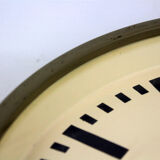 Industrial railway clock by Pragotron, 1960s