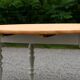 Table de ferme ronde à volets en bois massif – Ø 130 cm