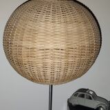 Rattan ball lampshade
