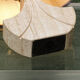Travertine lamp, Fratelli Mannelli, Italy