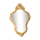 Miroir bois doré vintage - 46x30cm