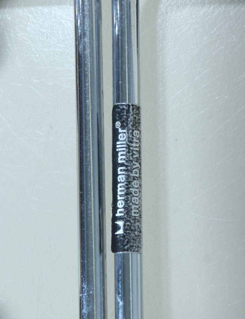 Series of 6 Eames chairs model DSX. Herman Miller edition